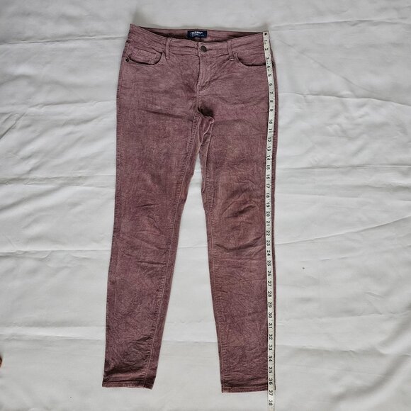 Old Navy Women's Mid Rise VELVET Mauve Rockstar Skinny Jeans Size 6 - Picture 14 of 14